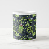 Sesamstraat | Oscar het Grouch Phrase Pattern Extra Grote Beker (Voorkant)