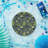 Sesamstraat | Oscar het Grouch Phrase Pattern Papieren Bordje (Feest)