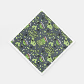 Sesamstraat | Oscar het Grouch Phrase Pattern Servet (Hoek)