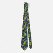 Sesamstraat | Oscar het Grouch Phrase Pattern Stropdas (Voorkant)