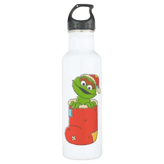 Sesamstraat | Oscar in Stocking Waterfles (Voorkant)