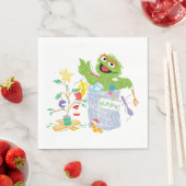 Sesamstraat | Oscar - kerstboom Servet (Insitu)