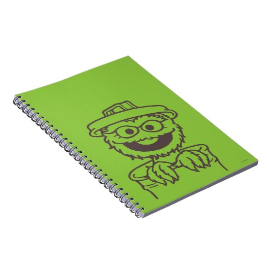 Sesamstraat | Oscar the Grouch Bright Notitieboek (Rechterzijde)