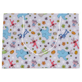 Sesamstraat paashaas patroon groot cadeauzakje (Voorkant)