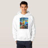 Sesamstraat personages | Feestscène Hoodie (Voorkant volledig)