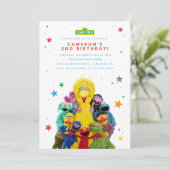 Sesamstraat personages kaart (Staand voorkant)