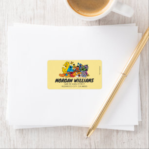 Sesamstraat Portret Sesame Pals Group Etiket