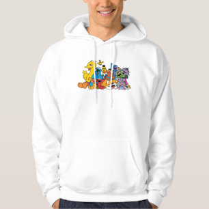 Sesamstraat Portret Sesame Pals Group Hoodie