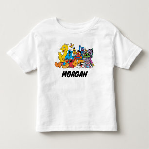 Sesamstraat   Portret Sesame Pals Group Kinder Shirts