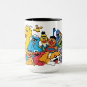 Sesamstraat | Portret Sesame Pals Group Mok (Midden)