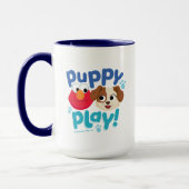 Sesamstraat | Puppy Play Elmo & Tango Mok (Links)