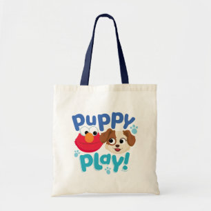 Sesamstraat Puppy Play Elmo & Tango Tote Bag
