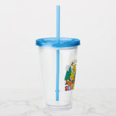 Sesamstraat | Regenbooggolf Acryl Drinkbeker (Rechts)