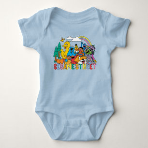 Sesamstraat   Regenbooggolf Romper