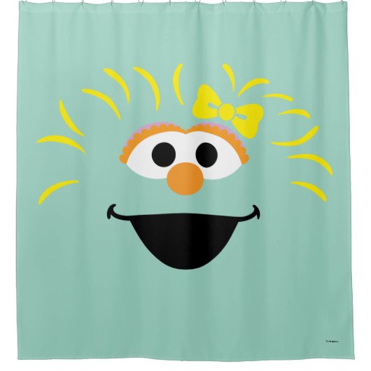 Sesamstraat | Rosita Face Art Douchegordijn (Voorkant)