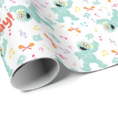 Sesamstraat | Rosita Music Scribble Pattern Cadeaupapier (Rol Hoek)