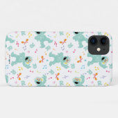 Sesamstraat | Rosita Music Scribble Pattern Case-Mate iPhone Case (Achterkant (horizontaal))