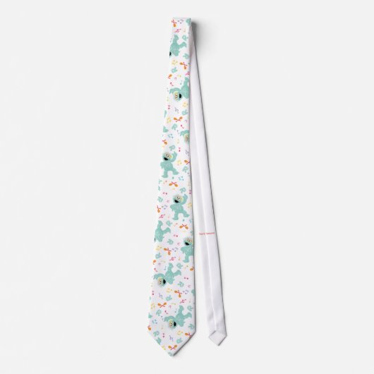 Sesamstraat | Rosita Music Scribble Pattern Stropdas (Voorkant)