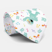 Sesamstraat | Rosita Music Scribble Pattern Stropdas (Opgerold)