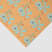 Sesamstraat | Rosita-spelgitaar Tissuepapier (Detail)