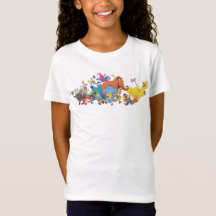Sesamstraat Run! Tekenillustratie T-shirt