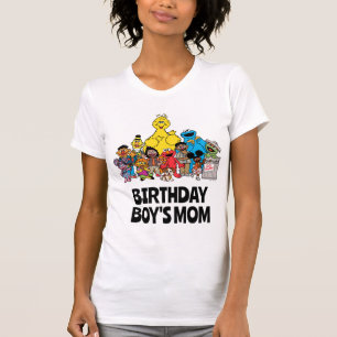 Sesamstraat Sesame Pals Birthday Boy's Mama T-shirt