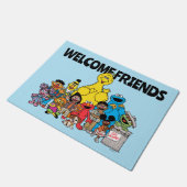 Sesamstraat | Sesame Pals Welkome Vrienden Deurmat (Schuin)