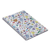 Sesamstraat | Sesampals Doodle Patroon Notitieboek (Rechterzijde)
