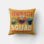 Sesamstraat - Sesamplein Kussen (Achterkant)