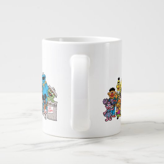 Sesamstraat | Sesamprogramma's die uitkomen Extra Grote Beker (Achterkant)