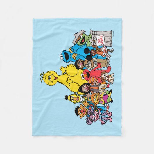 Sesamstraat | Sesamprogramma's die uitkomen Fleece Deken (Voorkant)