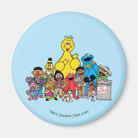 Sesamstraat | Sesamprogramma's die uitkomen Magneet (Voorkant)