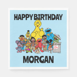 Sesamstraat Sesamprogramma's Jouw namen toevoe Servet