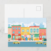Sesamstraat | Sesamstraat Scene Briefkaart (Voorkant / Achterkant)