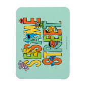 Sesamstraat | Sesamstraat Type Pals Magneet (Verticaal)