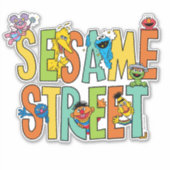 Sesamstraat | Sesamstraat Type Pals Sticker (Voorkant)
