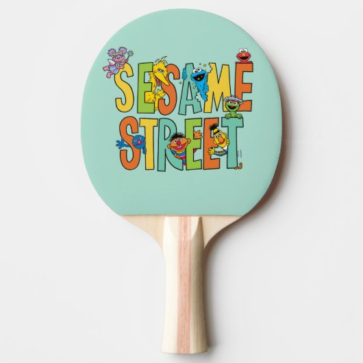 Sesamstraat | Sesamstraat Type Pals Tafeltennisbatje (Voorkant)