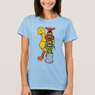 Sesamstraat Sesamstraat Vrienden Pose T-shirt