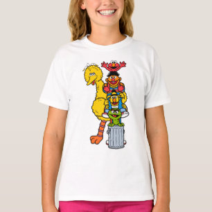 Sesamstraat Sesamstraat Vrienden Pose T-shirt