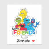Sesamstraat | Sesamvrienden Sticker (Vel)