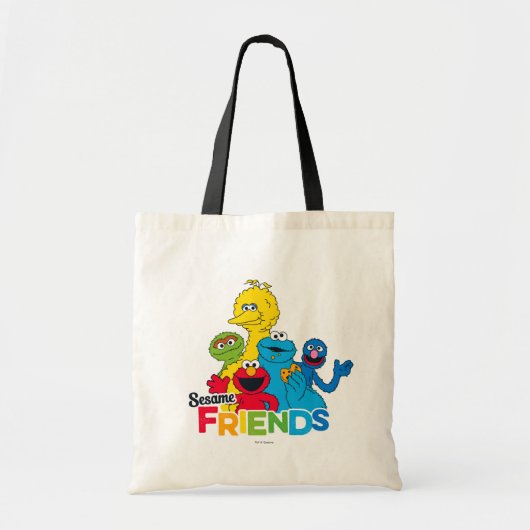 Sesamstraat | Sesamvrienden Tote Bag (Voorkant)