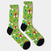 Sesamstraat Shamrock en Rainbow Pattern Sokken (Rechts)