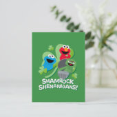 Sesamstraat | Shamrock Shenanigans! Briefkaart (Staand voorkant)
