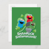 Sesamstraat | Shamrock Shenanigans! Briefkaart (Voorkant / Achterkant)