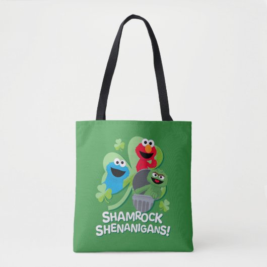 Sesamstraat | Shamrock Shenanigans! Draagtas (Voorkant)