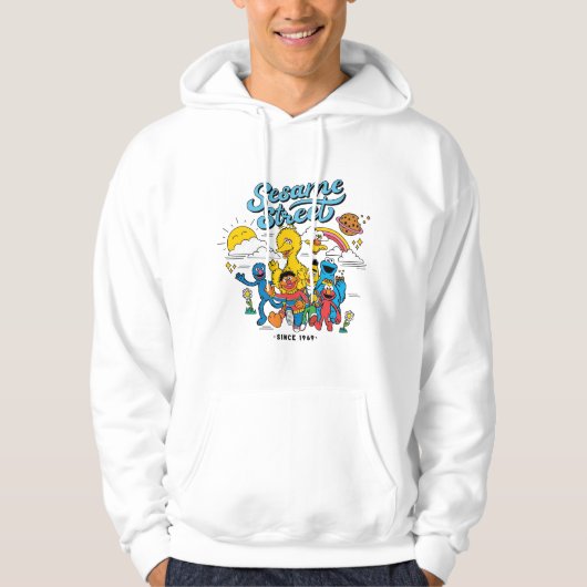 Sesamstraat | Sinds 1969 Hoodie (Voorkant)
