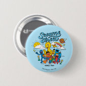 Sesamstraat | Sinds 1969 Ronde Button 5,7 Cm (Voorkant /achterkant)