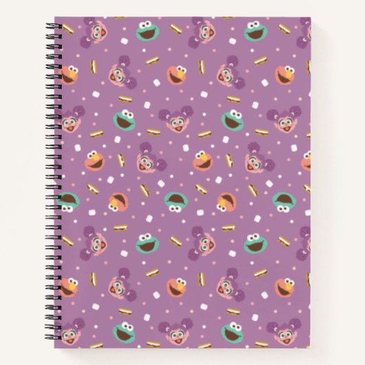 Sesamstraat | S'mores Pattern Notitieboek (Voorkant)