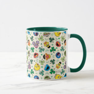 Sesamstraat St. Patrick's Day Patroon Mok
