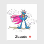 Sesamstraat Super Grover Sticker (Vel)